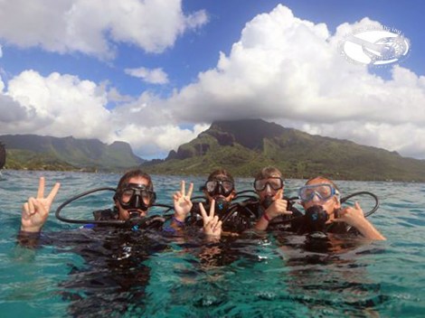 Moorea Blue Diving - Discovery dives - family, 4 persons | Discovery Dives+ | eDivingPass